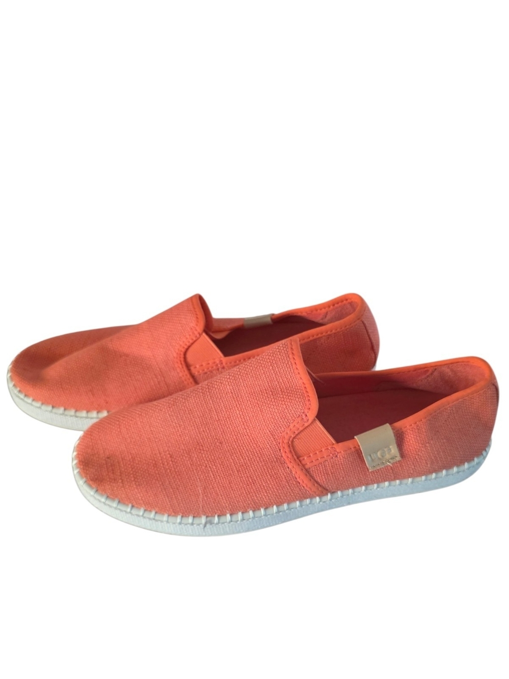 UGG Women's Coral Slip-On Canvas Sneakers